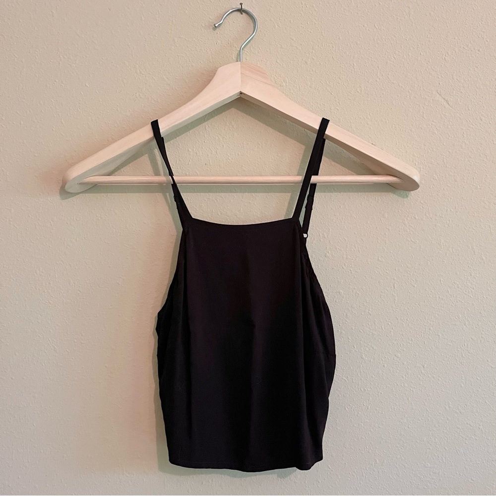 NWOT Express Tie Back Crop Top